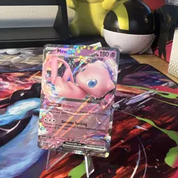 Pokemon Mew EX SV: Scarlet & Violet 151 Double Rare Full Art Holo 180 HP 151/165 - Image 3