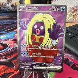 Pokemon TCG Jynx ex MEW V 165 Foil EX Basic Card English - Image 1
