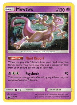 Mewtwo SM214 - Pokemon Black Star - TCG POCKET Genetic Apex 128/226 - Image 1