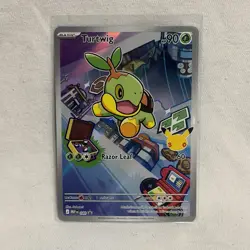 Pokemon First Partner Illustration Collection Chimchar/Turtwig/Piplup Promo - NM - Image 4