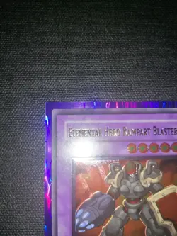 YU-GI-OH Elemental Hero Rampart Blaster 1st Edition Ultimate Rare Euro Print Nm - Image 2