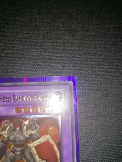 YU-GI-OH Elemental Hero Rampart Blaster 1st Edition Ultimate Rare Euro Print Nm - Image 3