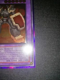 YU-GI-OH Elemental Hero Rampart Blaster 1st Edition Ultimate Rare Euro Print Nm - Image 4