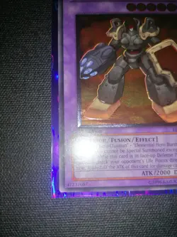 YU-GI-OH Elemental Hero Rampart Blaster 1st Edition Ultimate Rare Euro Print Nm - Image 5