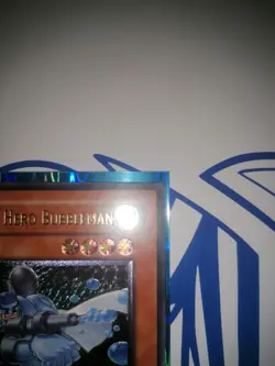 YU-GI-OH Elemental Hero Bubbleman Unlimited Euro Print Light Play - Image 3