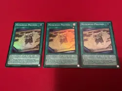 3x Mitsurugi Prayers - Super Rare - OP29-EN011 - Unlimited Edition NM - Image 1