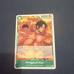 One Piece Card Game - Portgas.D.Ace (2nd Anniversary) OP09-035 - NM - Image 1