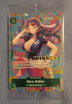 One Piece Card Game English Heroines Battle EB03 Promo Winner Pack Sealed - Image 1