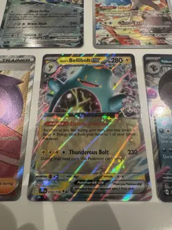 Pokemon Journey Together Illustration Card Lycanroc, 166/159 In Bundle - Image 3