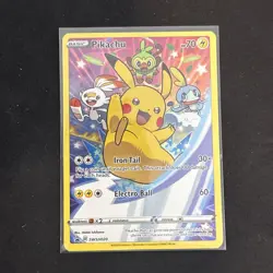 Pikachu SWSH020 Promo Sword & Shield Promo Holofoil Pokemon #SWSH020 - Image 1