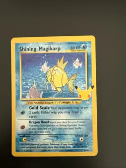 Pokemon TCG Shining Magikarp Holo Card 66/64 Celebrations Series - Image 1