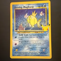 NM! Shining Magikarp (66/64) Celebrations 25th Anniversary Holo Pokemon Card! - Image 1
