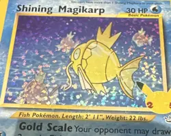 Pokemon TCG Shining Magikarp Card 66/64 Celebrations 25th Anniversary NM - Image 2