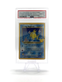 Pokemon Celebrations Shining Magikarp Holo 25th Collection 66/64 GEM MINT PSA 10 - Image 1