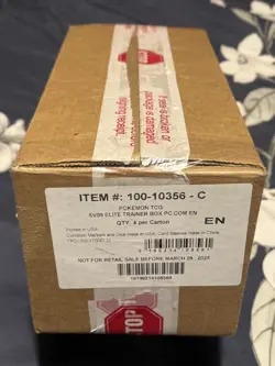 Pokemon Journey Together x4 Pokemon Center Elite Trainer Box ETB - Unsealed Case - Image 1