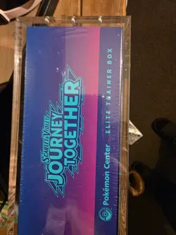 Pokemon Center Journey Together Elite Trainer Box ETB With Acrylic Case No Rips - Image 3