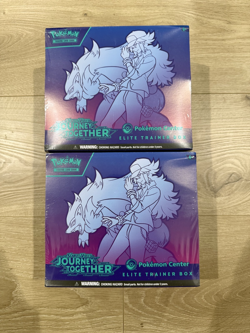 2x Pokemon Journey Together Pokemon Center Elite Trainer Box PC ETB SHIPS NOW - Image 1