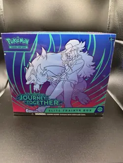 Pokemon TCG Scarlet Violet Journey Together Elite Trainer Box ETB New Sealed - Image 1