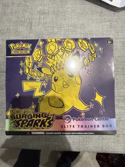 Pokemon TCG Surging Sparks ETB Elite Trainer Box - New & Sealed ✅ - Image 1