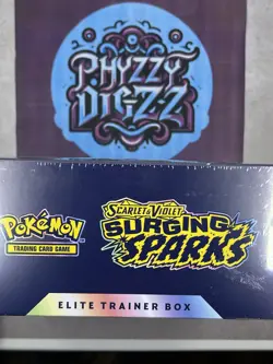 Pokemon TCG Surging Sparks Elite Trainer Box ETB NEW SEALED - Image 3