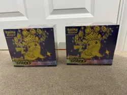 Pokemon TCG Surging Sparks Pokemon Center Elite Trainer Box ETB New/Sealed x 2 - Image 1