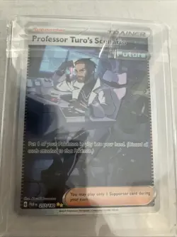 Pokemon TCG Professor Turo's Scenario Card 257/182 Paradox Rift SIR - Image 1