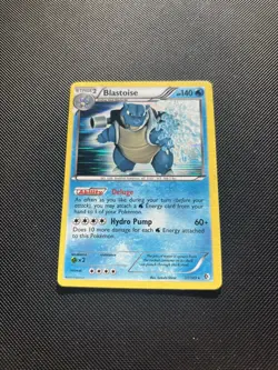 Pokemon Card Black & White Boundaries Crossed Blastoise 31/149 Holo - Image 2