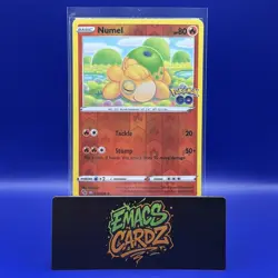 Numel Peelable Ditto Reverse Holo Pokemon Go TCG Card 013/078 Unpeeled NM - Image 1