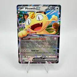 Pokemon Meowth ex 062/088 Perfect Order Double Rare DR Holo TCG Card - Image 1