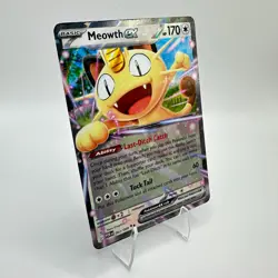 Pokemon Meowth ex 062/088 Perfect Order Double Rare DR Holo TCG Card - Image 2