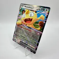 Pokemon Meowth ex 062/088 Perfect Order Double Rare DR Holo TCG Card - Image 3