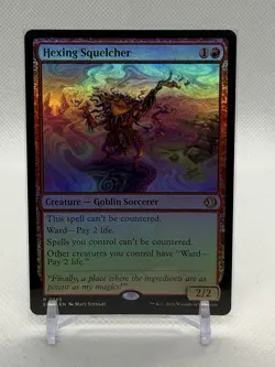 Hexing Squelcher - Lorwyn Eclipsed (ECL) Rare Foil Magic The Gathering Card #145 - Image 1