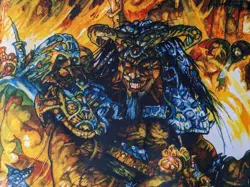 Pillage Stitched MTG Play Mat SIGNED Richard Kane Ferguson Kickstarter - Image 4