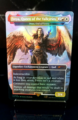 Freya, Queen of the Valkyries - Iroas, God of Victory Foil x1 #2215 - God Of War - Image 1