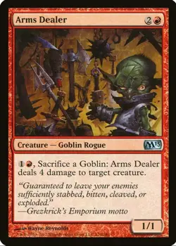 X 1 Arms Dealer NM-M M13 EDH 120 MTG Magic The Gathering - Image 1