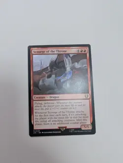 MTG - Scourge of the Throne - Commander: Lord of The Rings NM/M Condition - Image 1