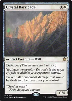 Crystal Barricade Foundations Regular - Image 1