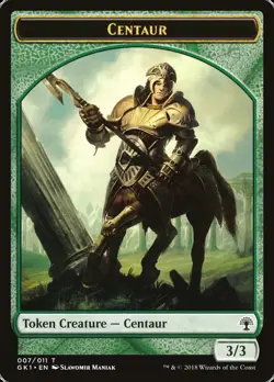Elemental // Centaur Double-Sided Token [Guilds of Ravnica Guild Kit Tokens] Mo - Image 2