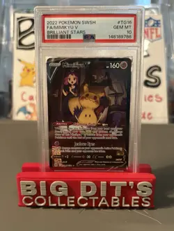 PSA 10 Mimikyu V TG16/TG30 Brilliant Stars Trainer Gallery Pokemon - Image 1