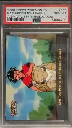 The Path to the Pokemon League #EP8 2000 Topps Pokemon TV Animation Series 2 - Image 1