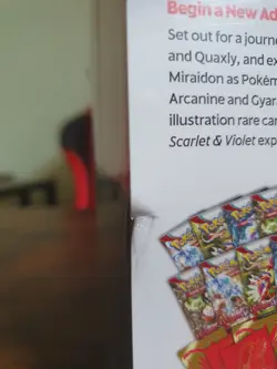 Pokemon Center Scarlet & Violet Elite Trainer Box ETB Sealed Koraidon Damaged - Image 4