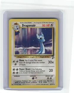 Dragonair Base Set 2 Rare Pokemon Lightly played - Image 1