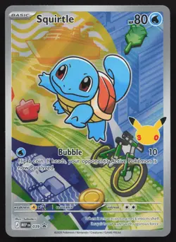 Squirtle 039 Holo MEP Mega Evolution Promo Pokemon - NM - Image 1