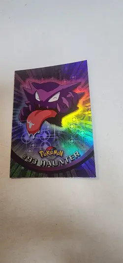 Pokemon Topps Foil Haunter #93 Blue Logo Holo Rare - Image 1