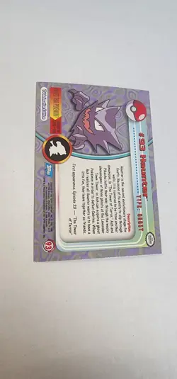 Pokemon Topps Foil Haunter #93 Blue Logo Holo Rare - Image 4