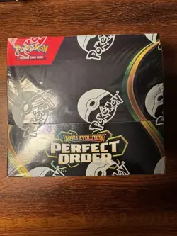Pokemon Mega Evolution Perfect Order Booster Box Sealed - Image 1