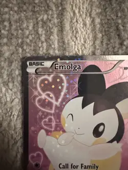 Pokemon Emolga 2013 RC23 Radiant Collection (Full Art) Holo (Likely PSA 9+) - Image 2