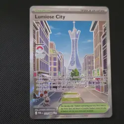 Pokemon Lumiose City Trainer Stadium POR Full Art Rare Holo 111/088 TCG - Image 1