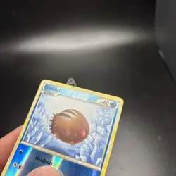 Swinub 79/102 HGSS Triumphant Reverse Holo Common Pokemon NM -j - Image 3