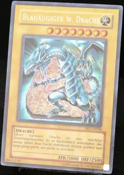 Yu-Gi-Oh! Blauaugiger W. Drache DB1-DE098 Ultra Rare [EX] | DE 2005 - Image 3